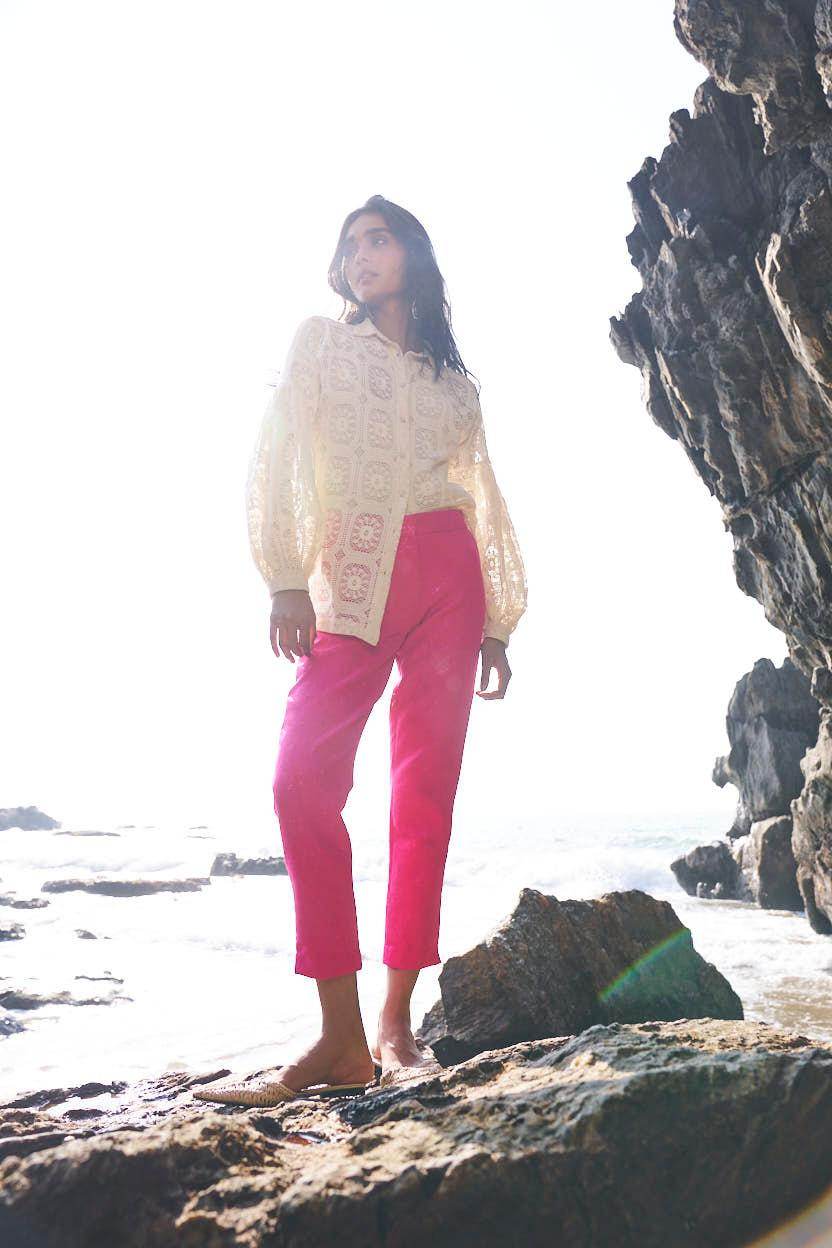 BROCADE PANT - dash and dot