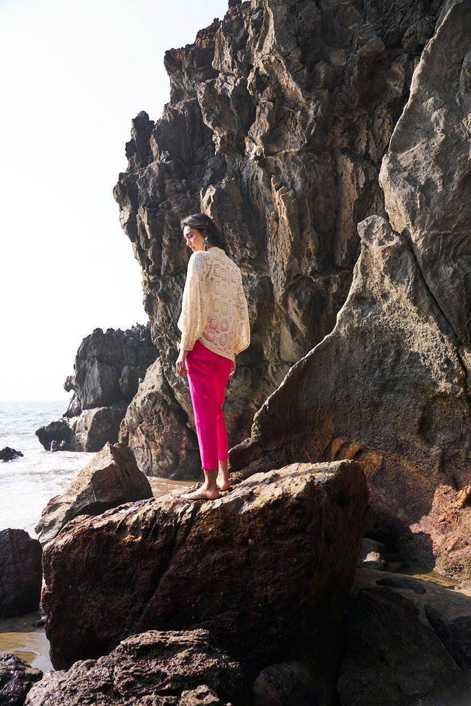 BROCADE PANT - dash and dot dash and dot