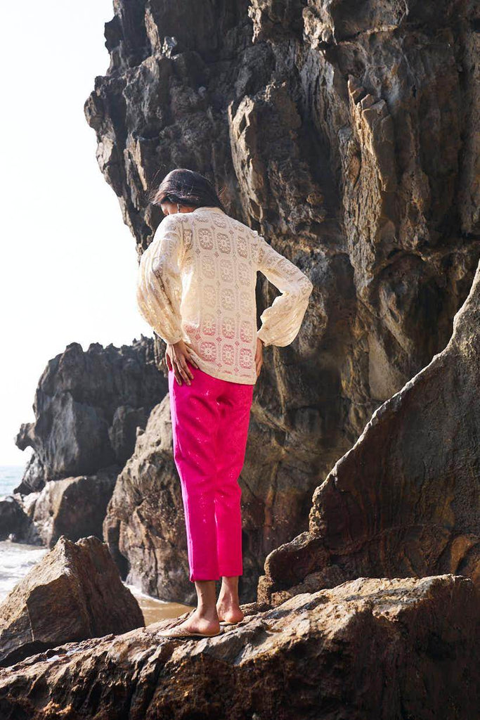 BROCADE PANT - dash and dot dash and dot