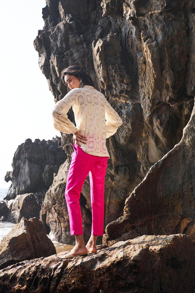 LACE SHIRT - dash and dot dash and dot