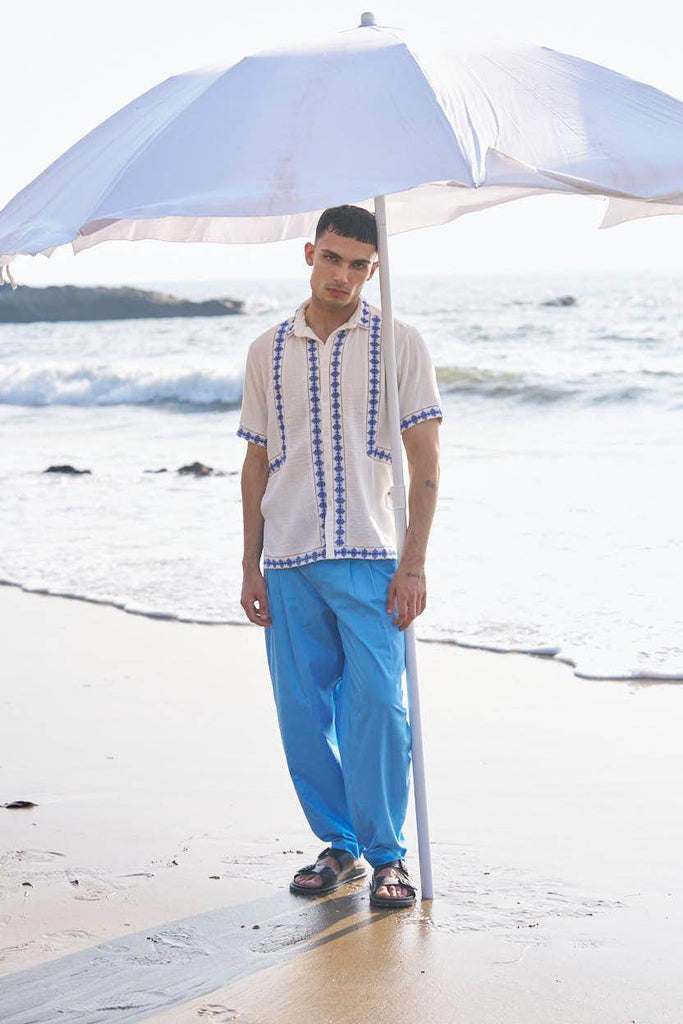 EMBROIDERED SHIRT - dash and dot dash and dot