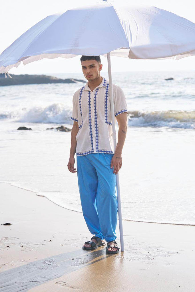 EMBROIDERED SHIRT - dash and dot dash and dot