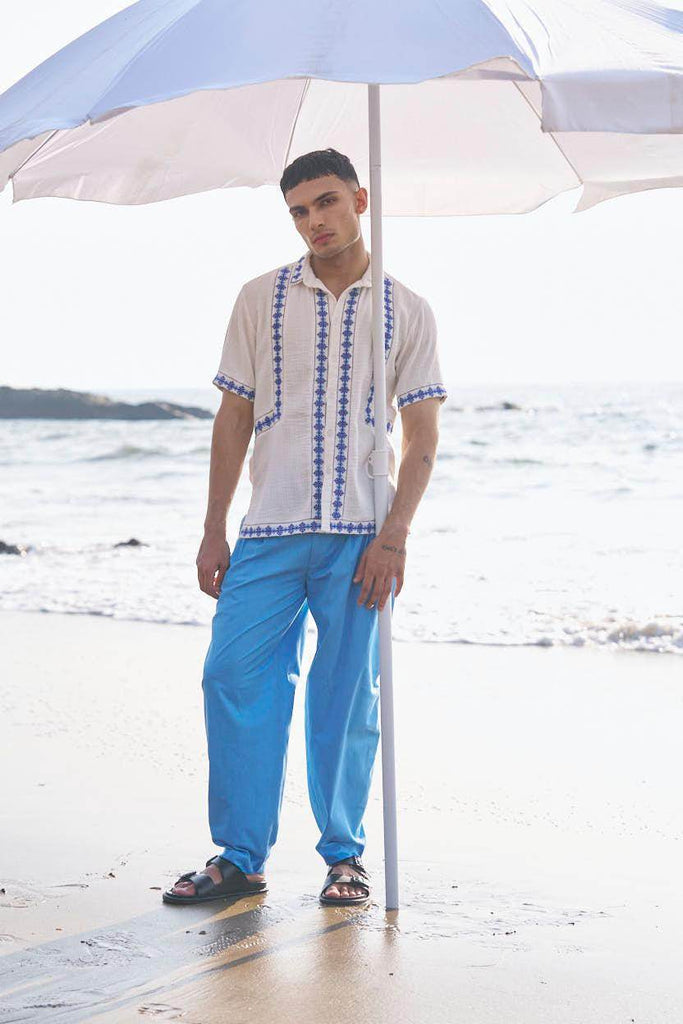 EMBROIDERED SHIRT - dash and dot dash and dot