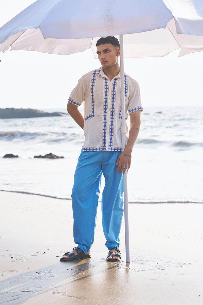 EMBROIDERED SHIRT - dash and dot dash and dot