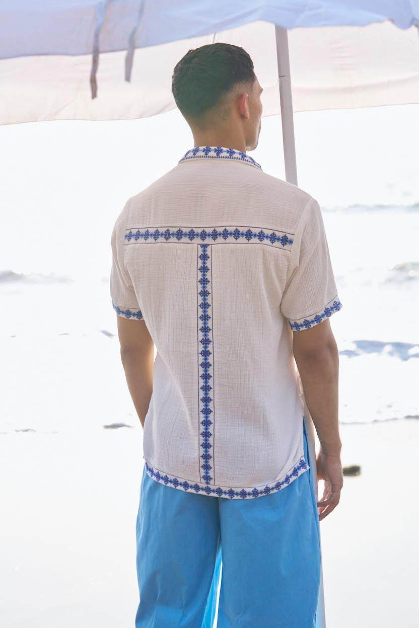 EMBROIDERED SHIRT - dash and dot