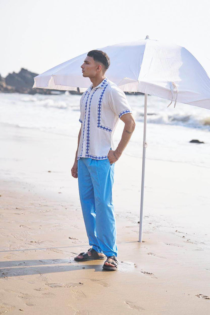 EMBROIDERED SHIRT - dash and dot dash and dot