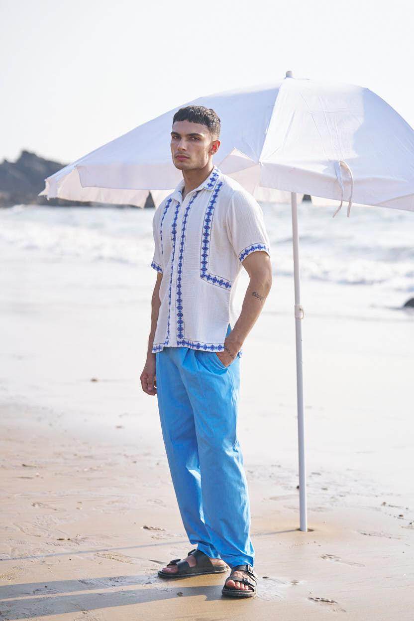 EMBROIDERED SHIRT - dash and dot