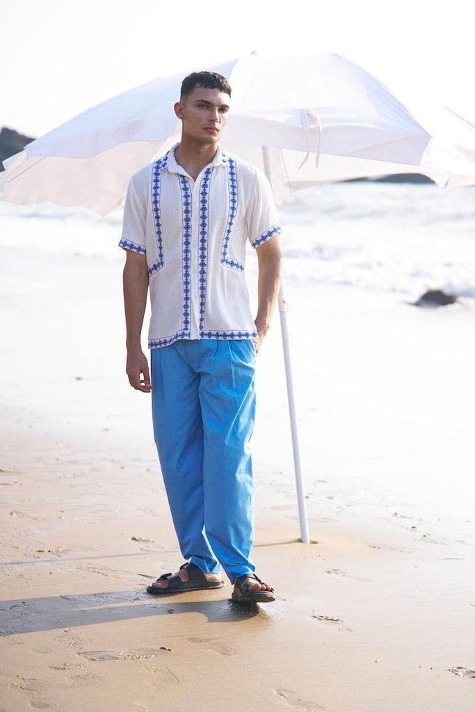 EMBROIDERED SHIRT - dash and dot dash and dot