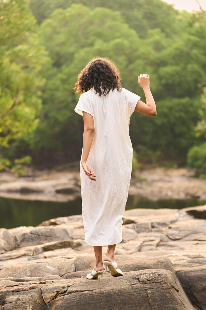 DROP SLEEVE SHIRT DRESS - dash and dot dash and dot