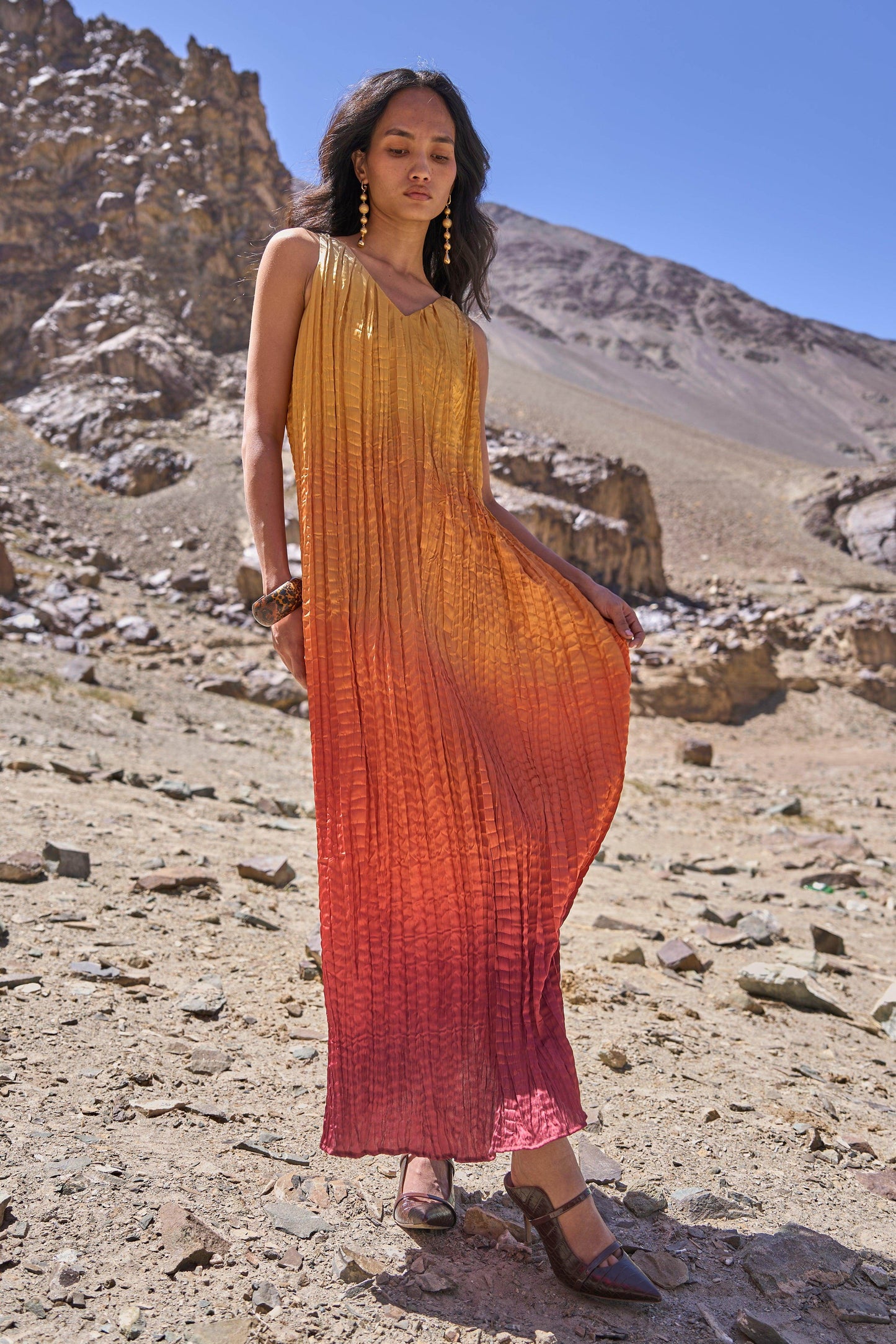 SUNSET OMBRÉ MAXI - dash and dot