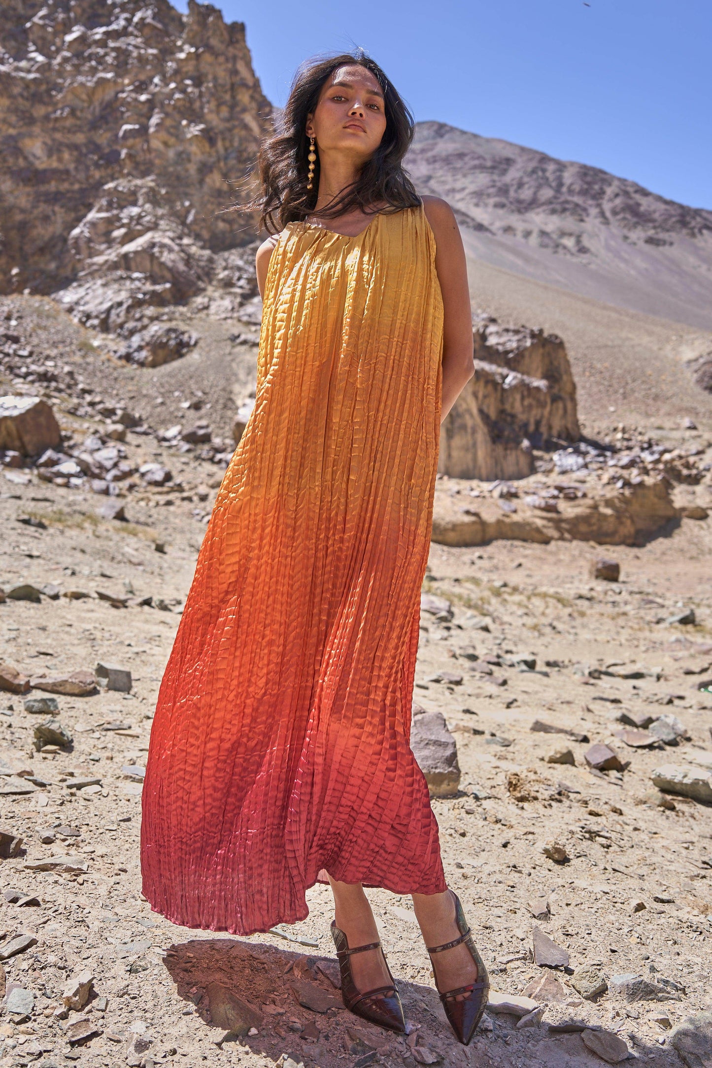 SUNSET OMBRÉ MAXI - dash and dot