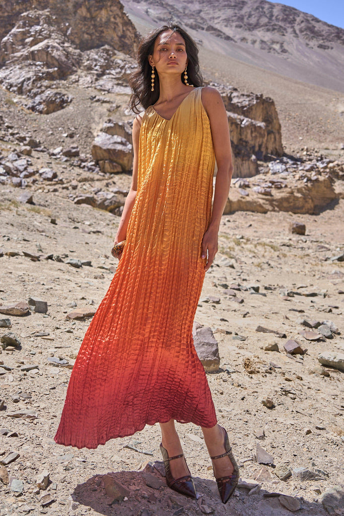 SUNSET OMBRÉ MAXI - dash and dot dash and dot