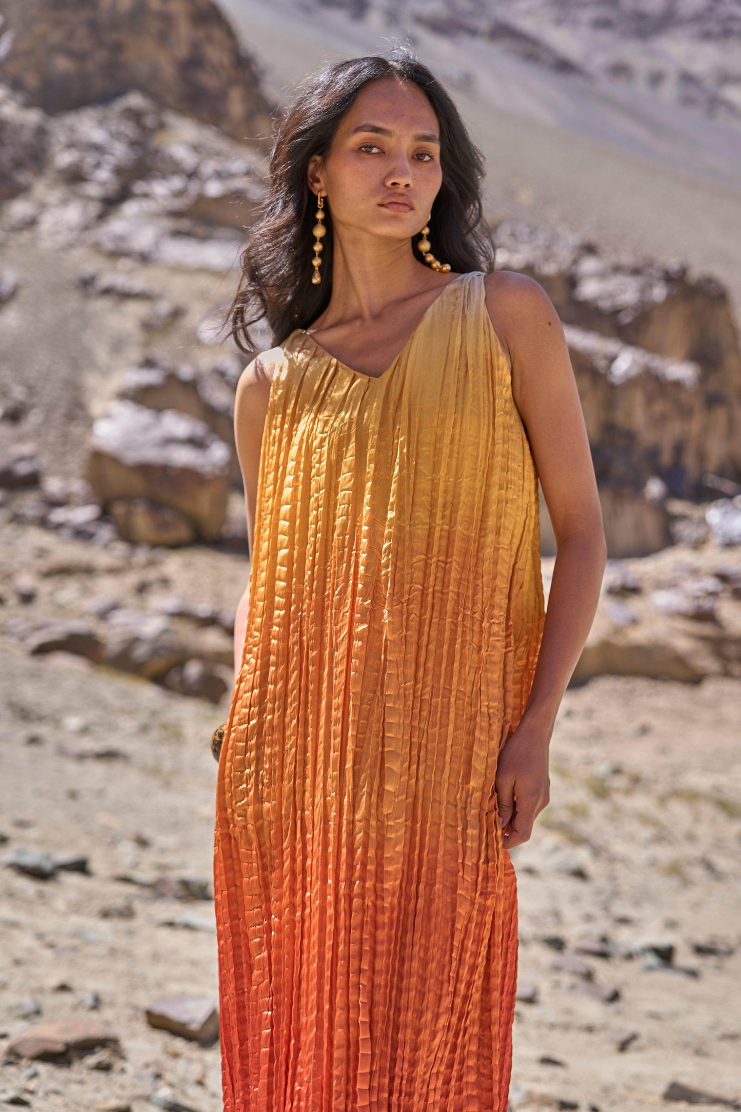 SUNSET OMBRÉ MAXI - dash and dot