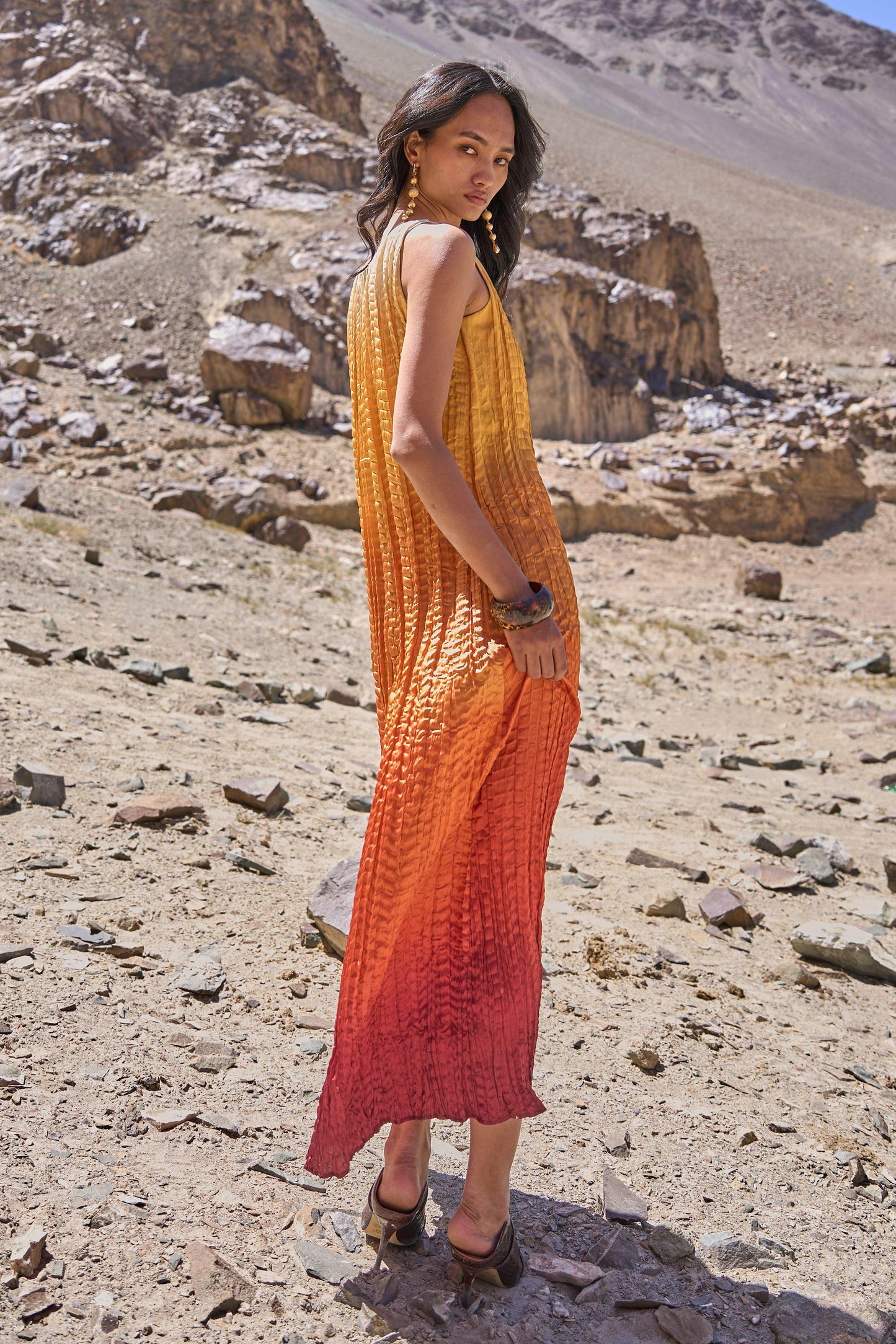 SUNSET OMBRÉ MAXI - dash and dot