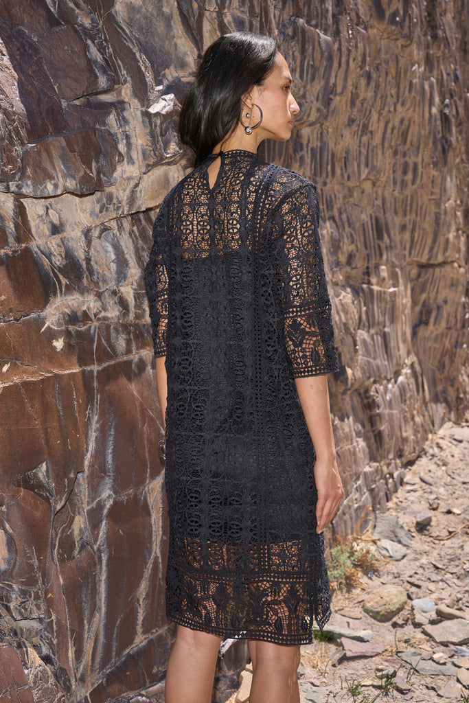 BOXY LACE DRESS - dash and dot dash and dot