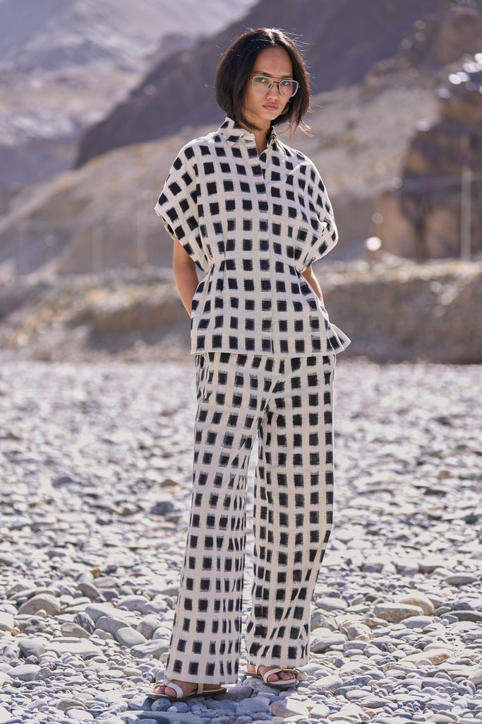 IKAT PANT - dash and dot dash and dot