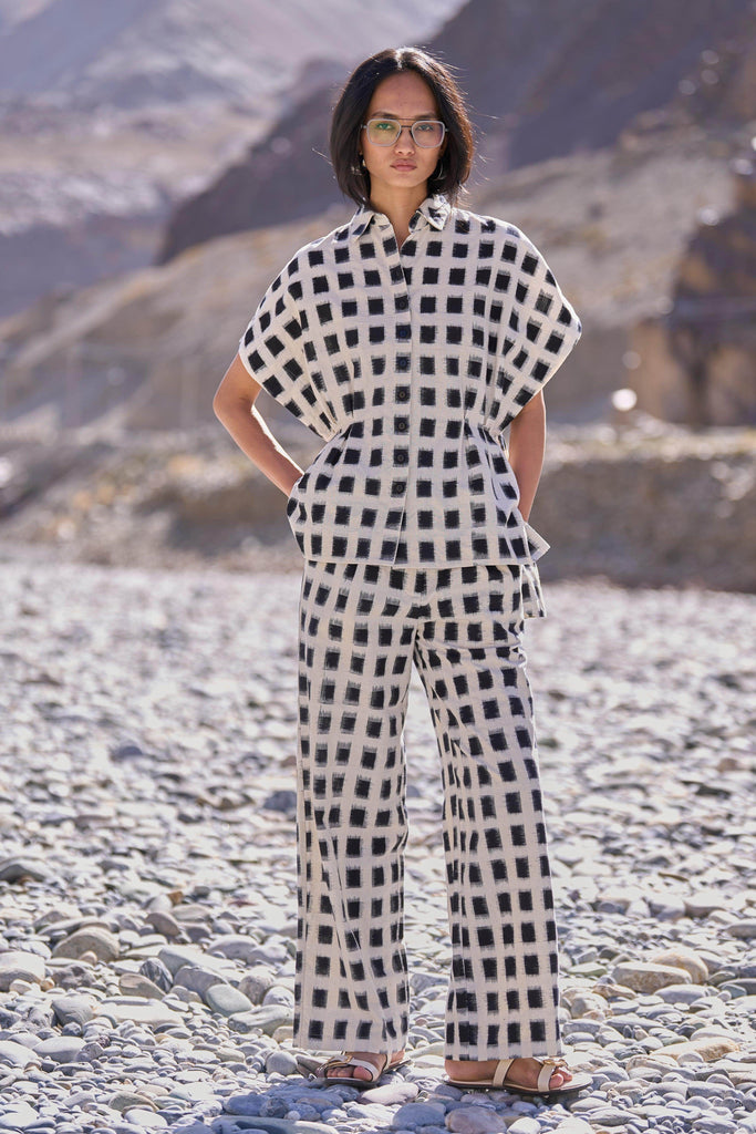 IKAT PANT - dash and dot dash and dot