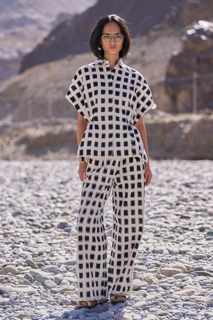 IKAT PANT - dash and dot dash and dot