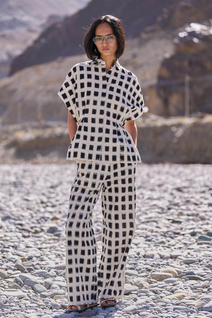 IKAT PANT - dash and dot dash and dot