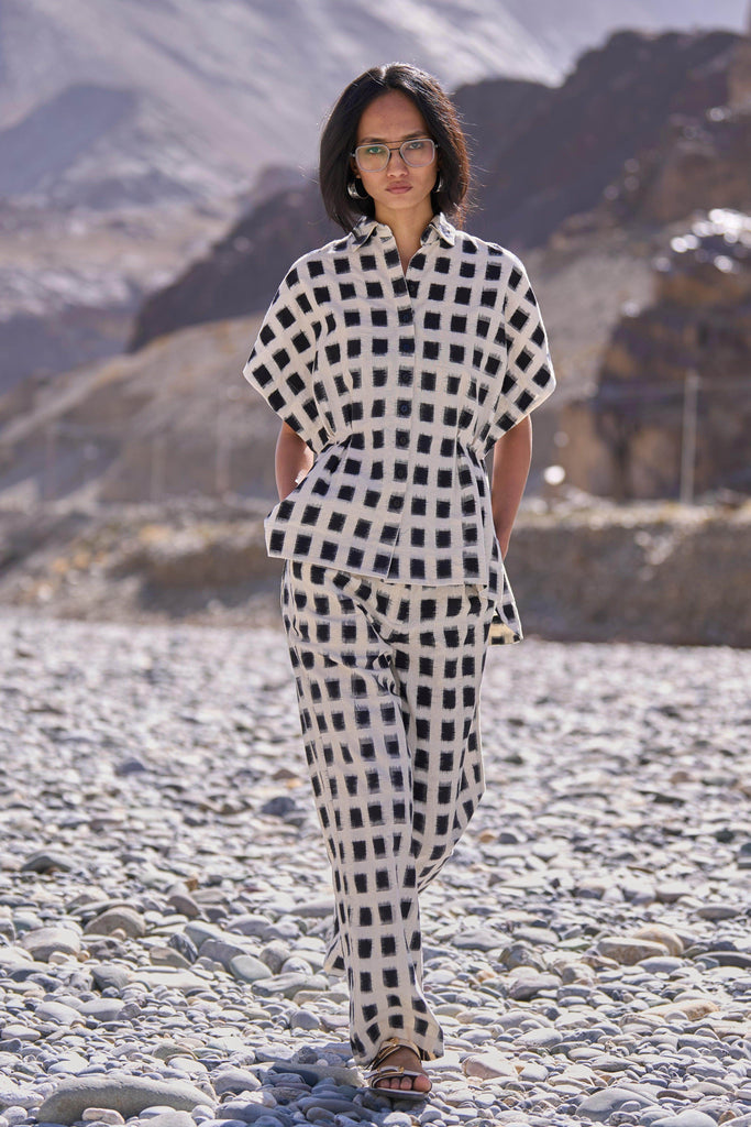 IKAT PANT - dash and dot dash and dot