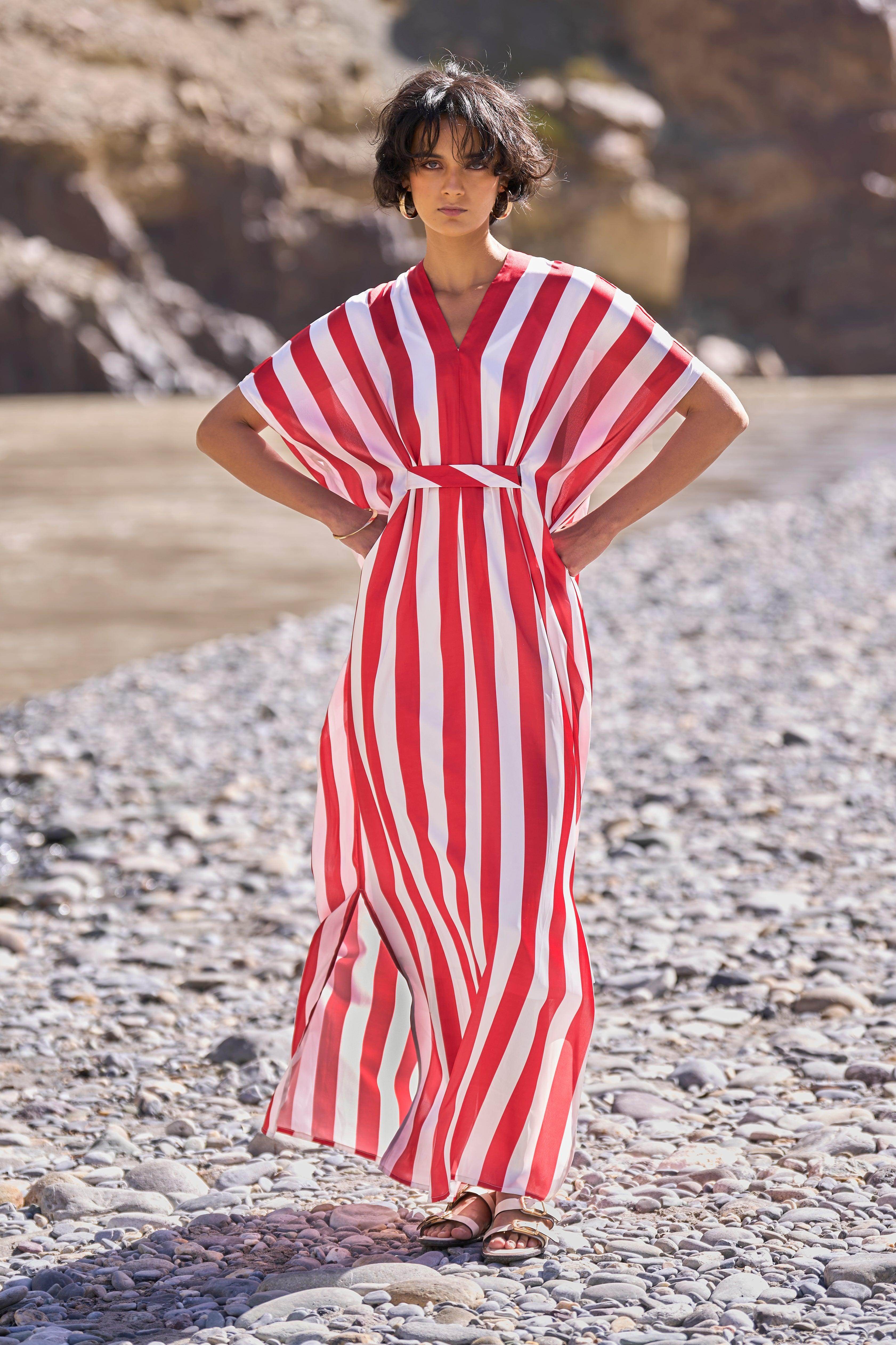Dash and Dot - STRIPE KAFTAN DRESS | Online Store – dash and dot