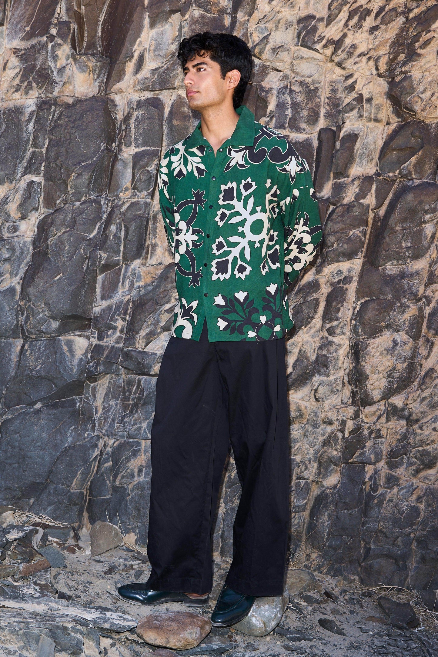 INVERTED PLEAT PANT - dash and dot