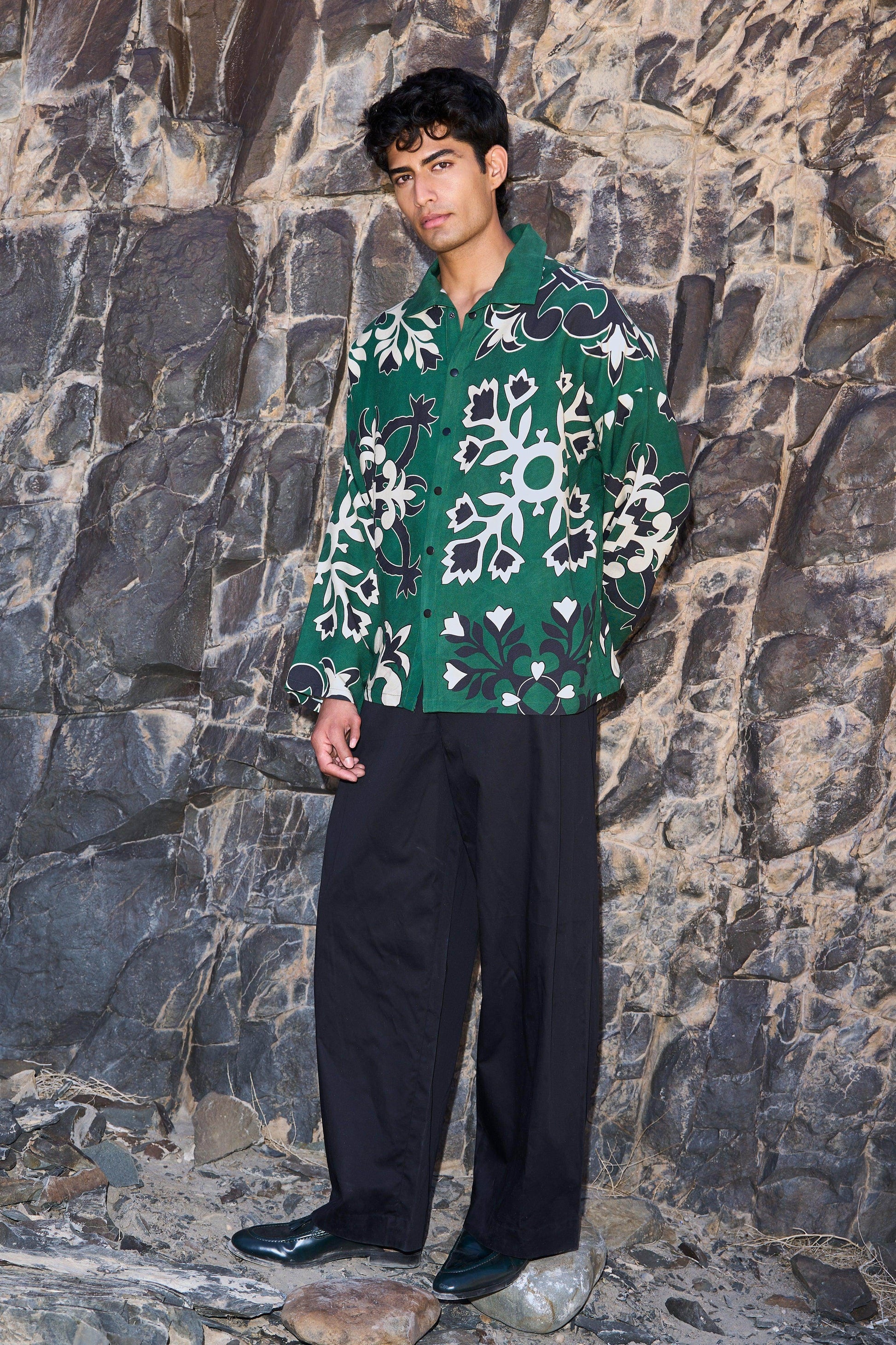 INVERTED PLEAT PANT - dash and dot