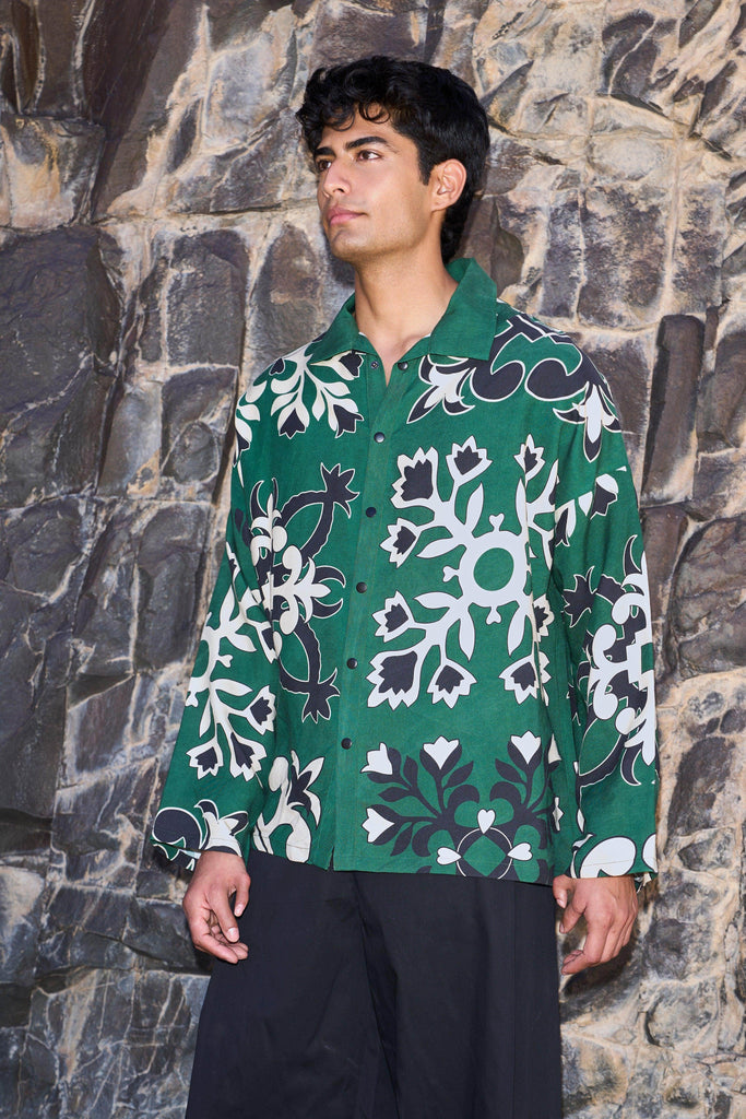 MOTIF SHIRT - dash and dot dash and dot