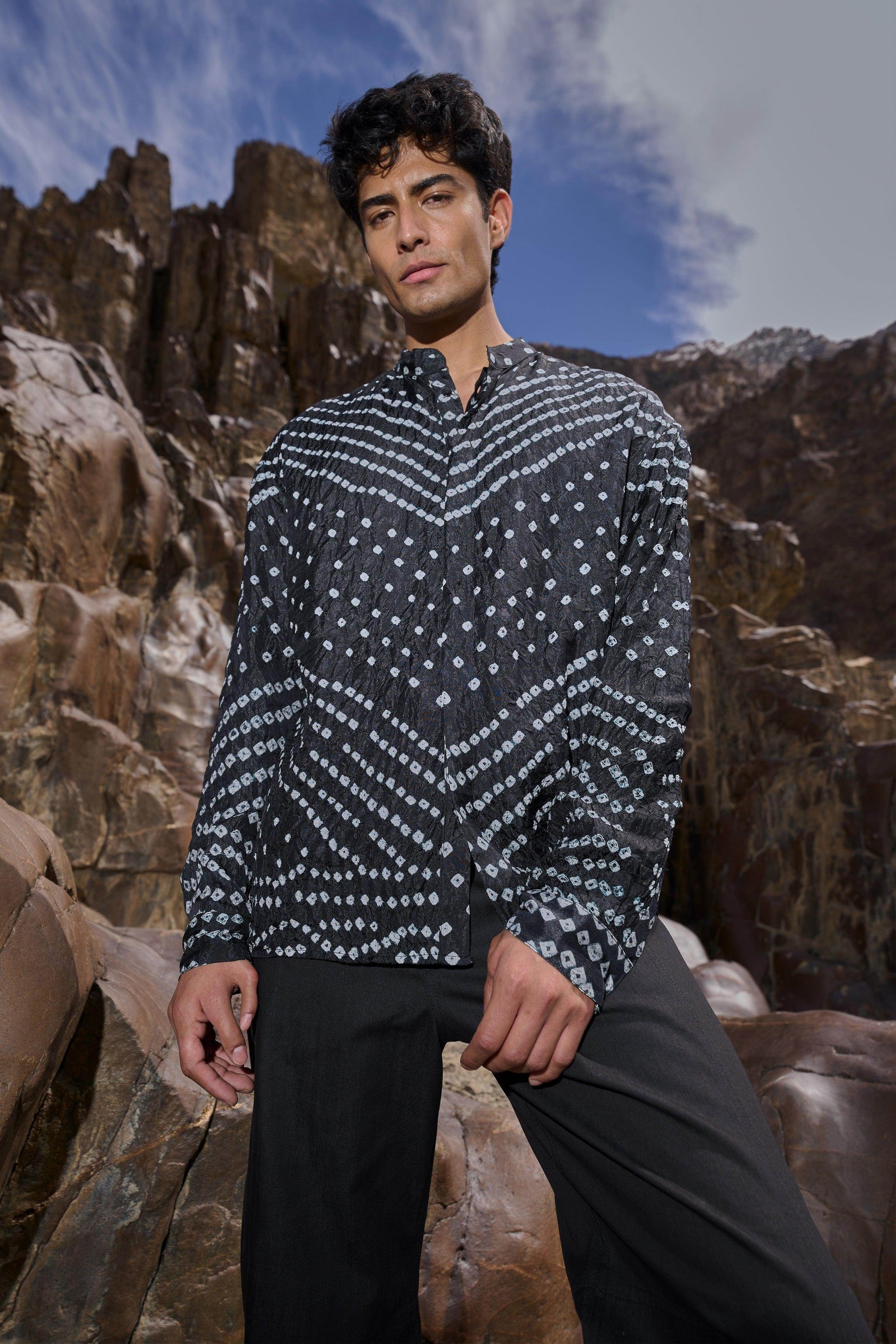 BANDHANI SHIRT - dash and dot