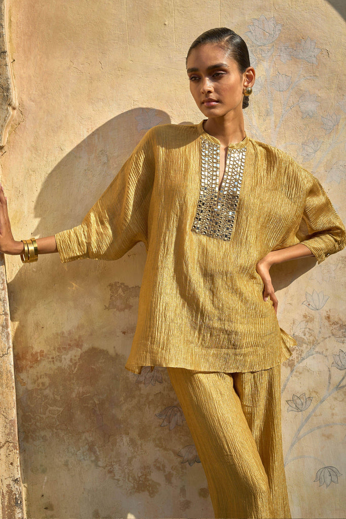 MIRROR TISSUE TOP - dash and dot dash and dot