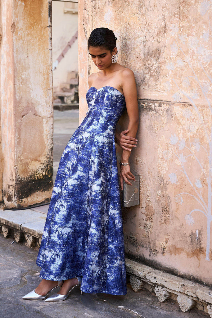 BROCADE GOWN - dash and dot dash and dot