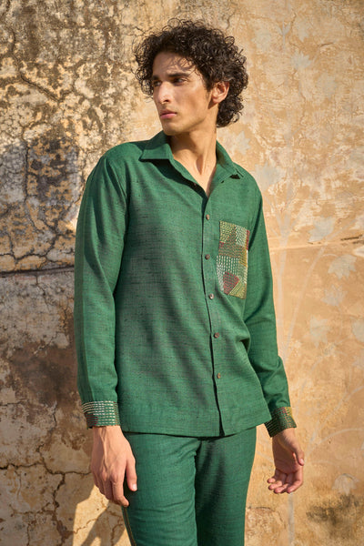 RUNNING STITCH SHIRT - dash and dot