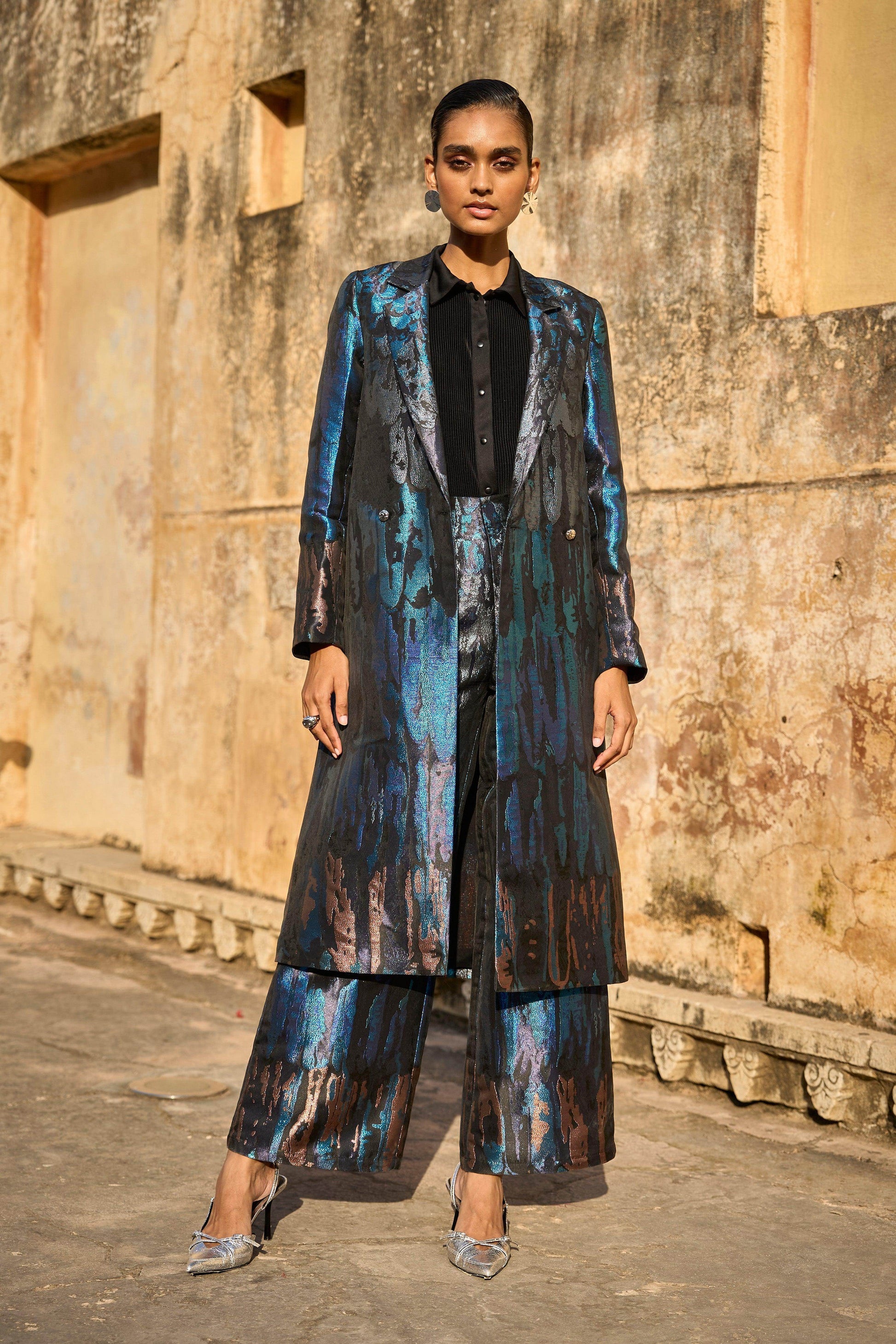 BROCADE JACKET - dash and dot