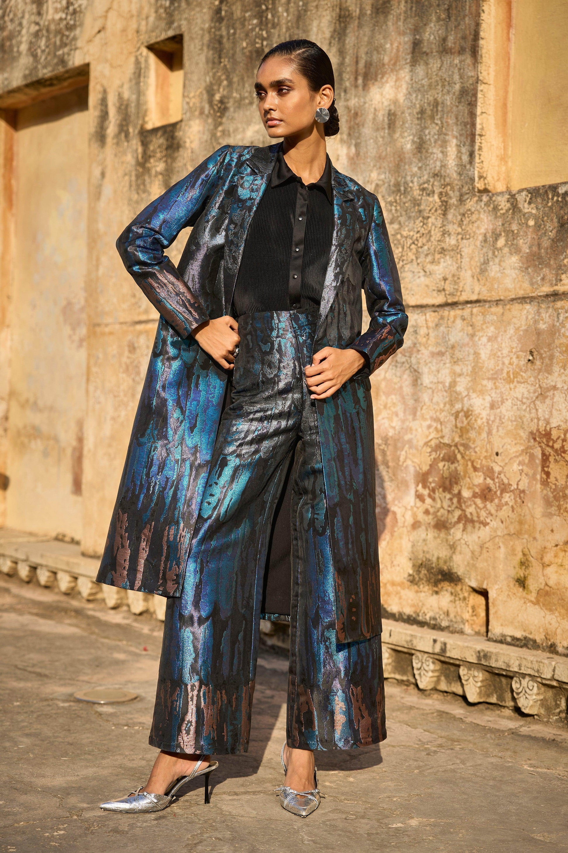 BROCADE JACKET - dash and dot