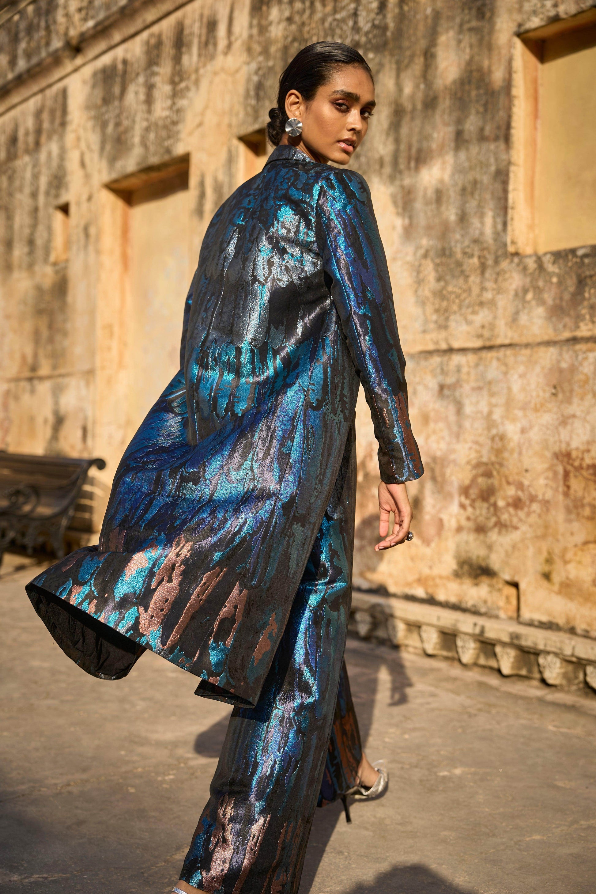 BROCADE JACKET - dash and dot