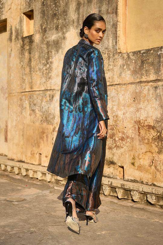 BROCADE JACKET & PANT SET - dash and dot dash and dot