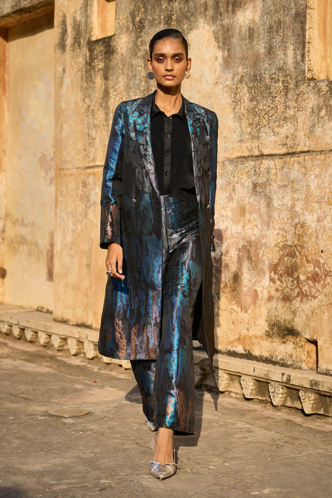 BROCADE JACKET - dash and dot dash and dot