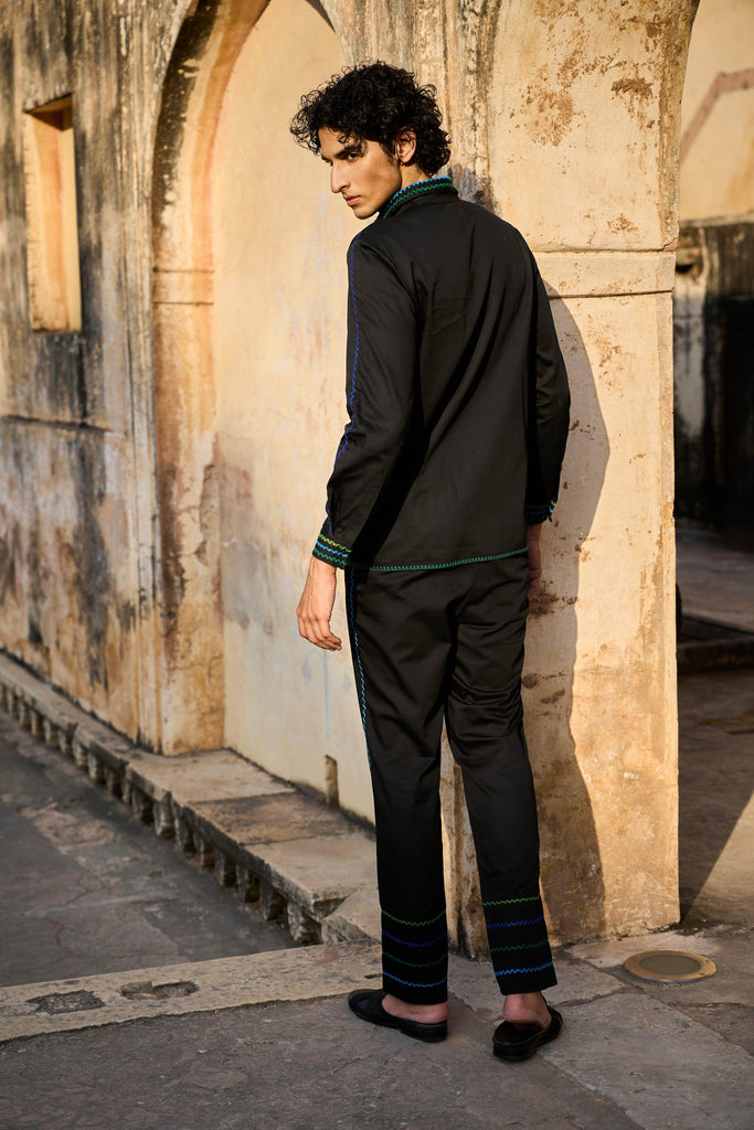 ZIG ZAG STITCH PANT - dash and dot dash and dot