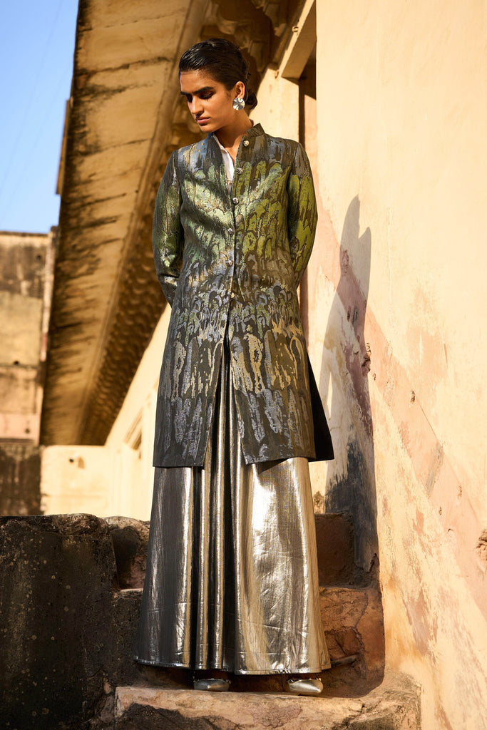 BROCADE JACKET - dash and dot dash and dot