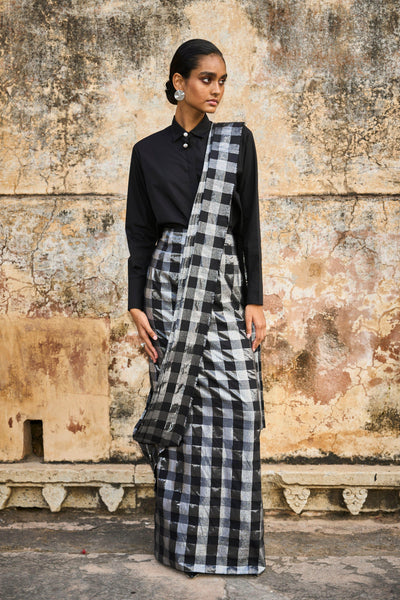 BROOCH COLLAR SHIRT - dash and dot