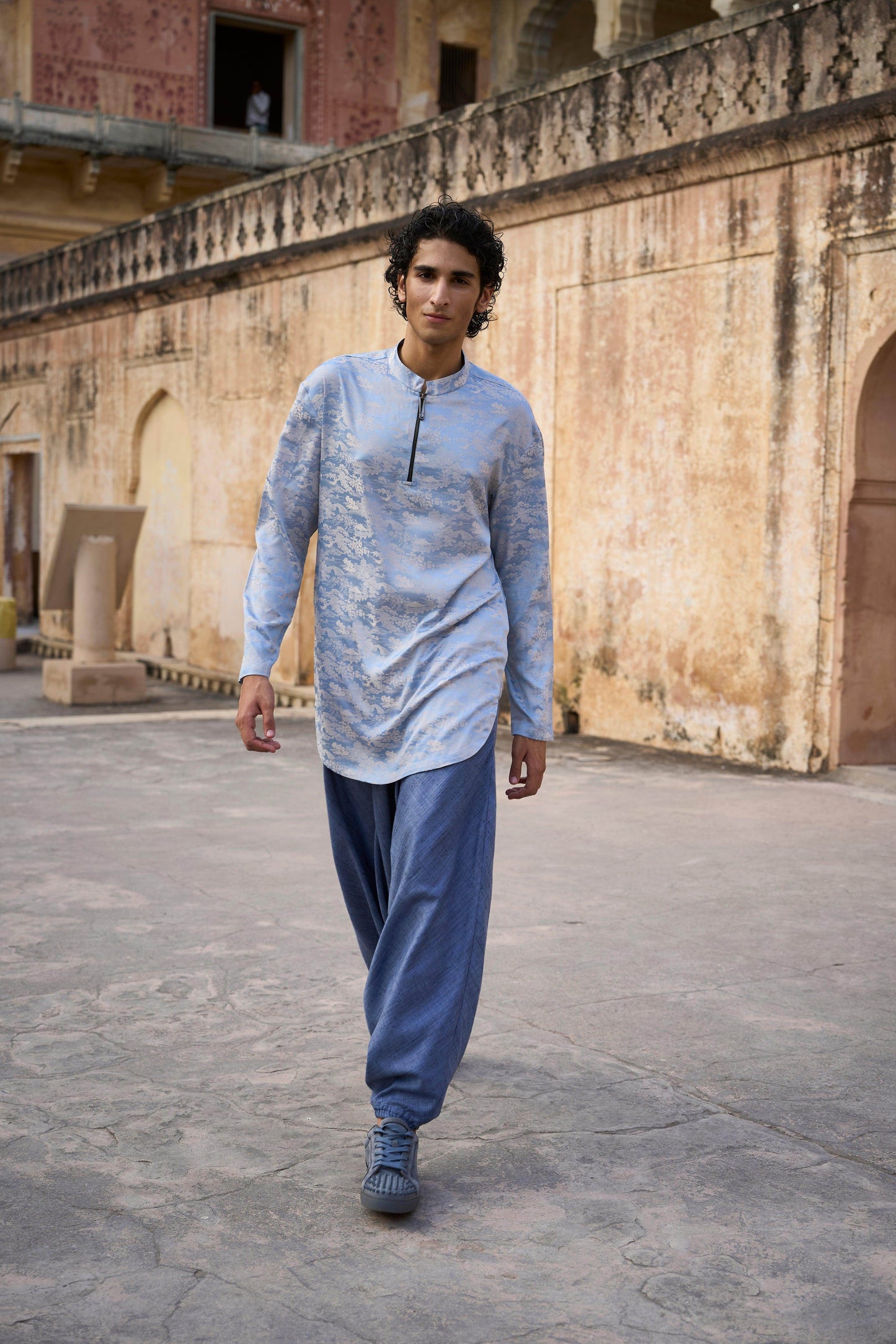 DRAPED HAREM PANT - dash and dot