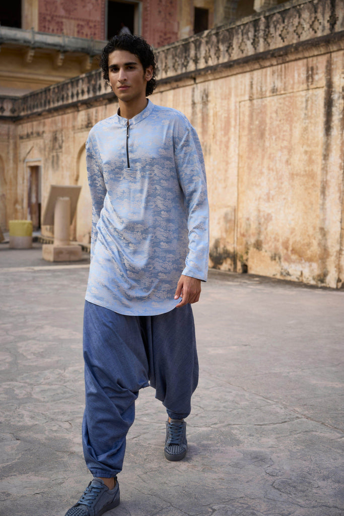 DRAPED HAREM PANT - dash and dot dash and dot