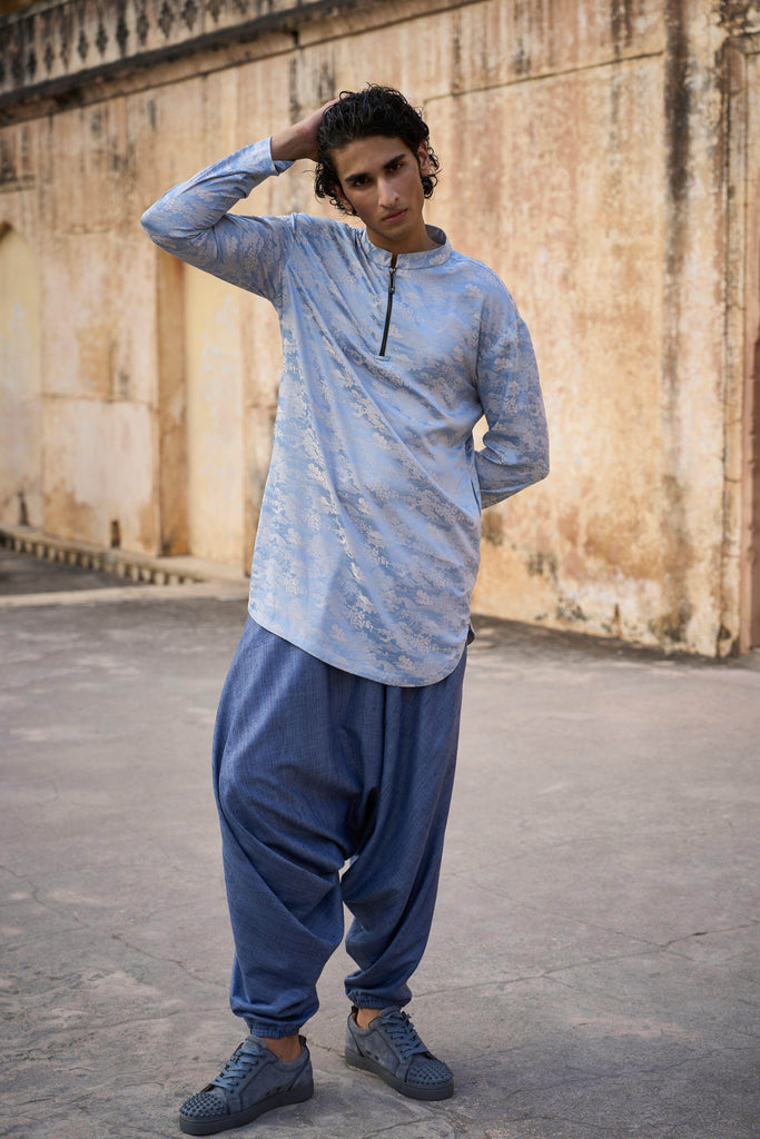 DRAPED HAREM PANT - dash and dot dash and dot