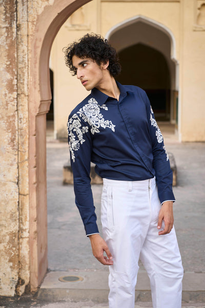 TAPERED WHITE JEAN - dash and dot