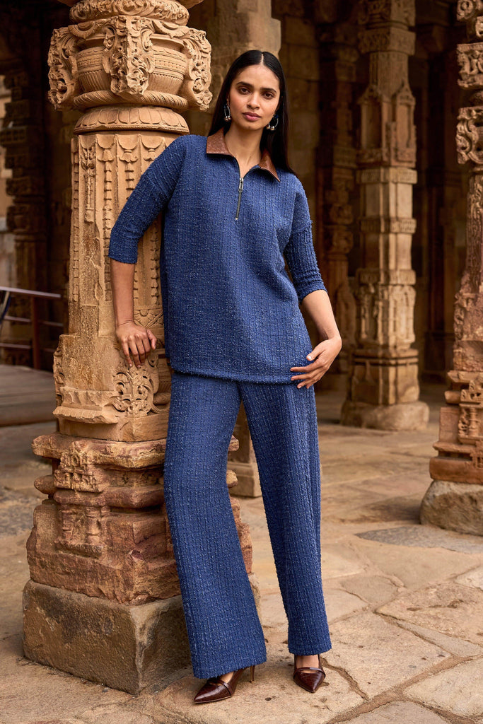 TEXTURED KNIT SET - dash and dot dash and dot