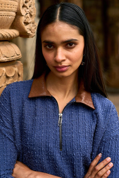 TEXTURED KNIT SET - dash and dot