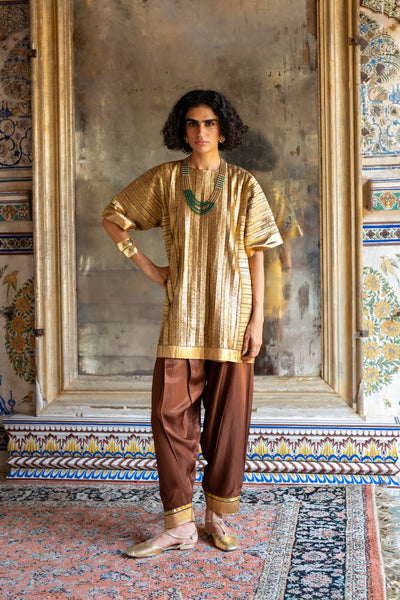 EMBROIDERED GOTA PANT