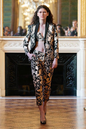 EMBROIDERED JACKET SET - dash and dot