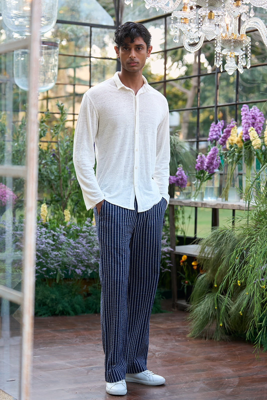 SEERSUCKER STRIPE SUIT