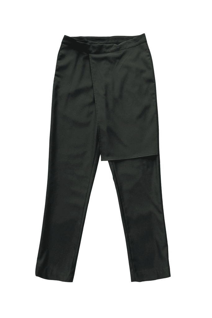 SIDE-PANEL BLACK PANTS - dash and dot dash and dot